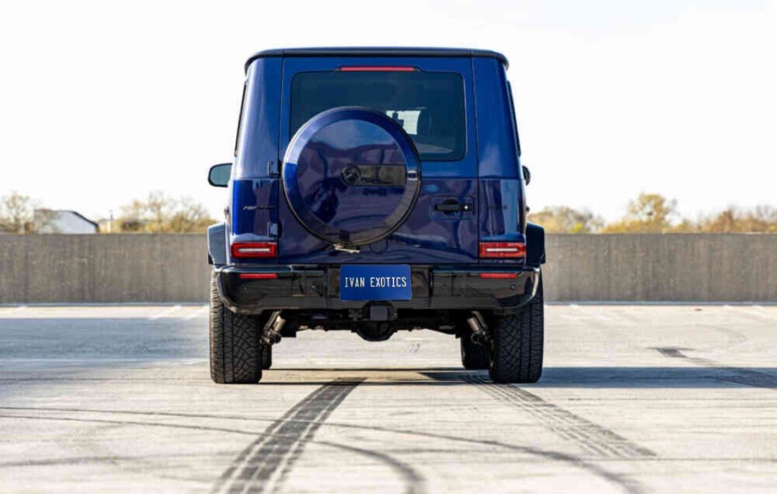 Mercedes Benz AMG G63 Blue | Ivan Exotics Car Rental