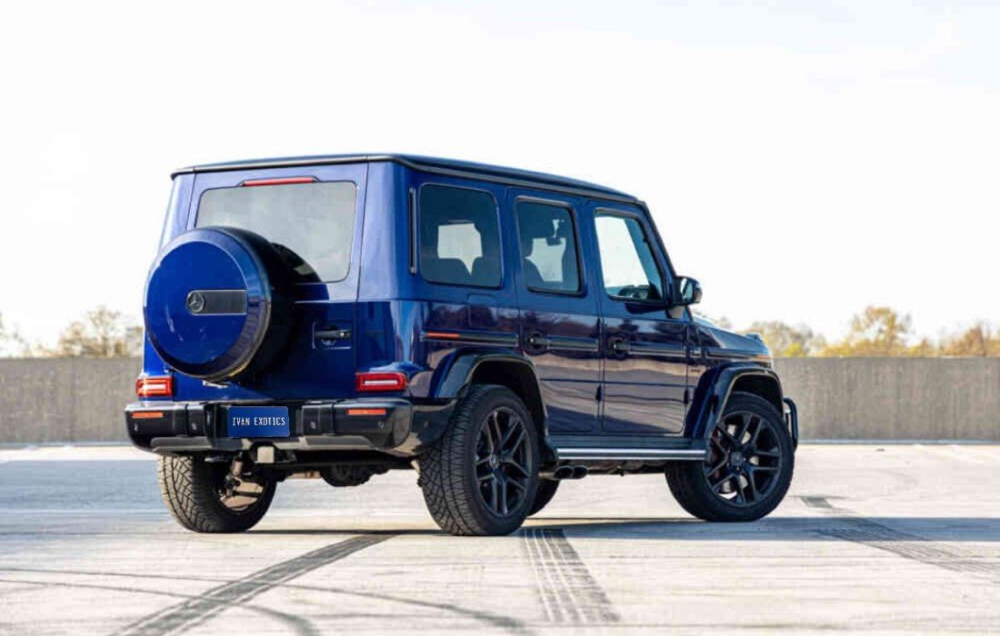Mercedes Benz AMG G63 Blue | Ivan Exotics Car Rental
