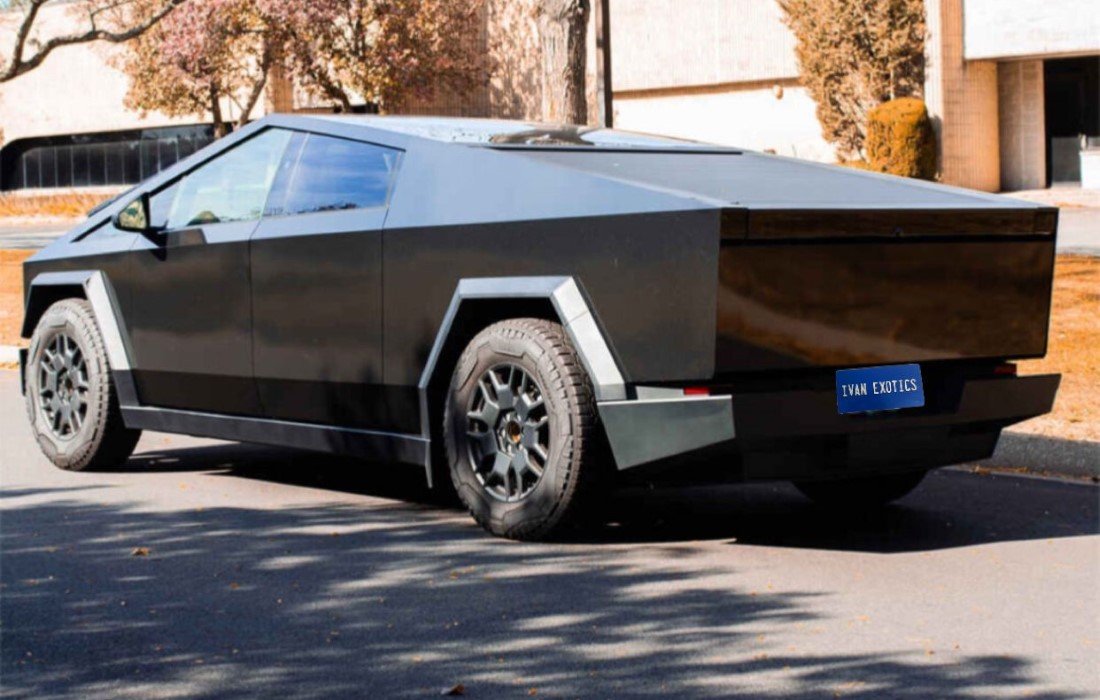 Tesla Cybertruck Black | Ivan Exotics Car Rentals